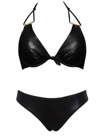 Раздельный купальник Sielei FASHION GOLD FA34 nero, Цвет: nero (черный), Размеры: 75B, изображение 2