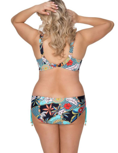 Верх купальника с мягкой чашкой Akcent AN204 M, Цвет: флора, Размеры: 110C, изображение 2