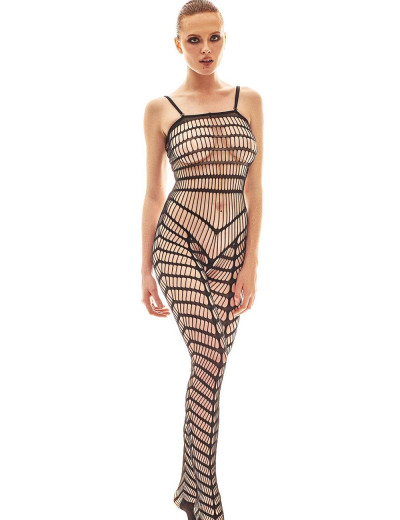 Боди-комбинезон сетка Anais ORICA BLACK, Цвет: черный, Размеры: S/M, изображение 2