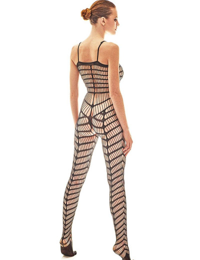 Боди-комбинезон сетка Anais ORICA BLACK, Цвет: черный, Размеры: S/M, изображение 3