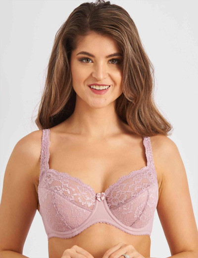 Бюстгальтер полумягкий Elli 9000 хрустальная роза, Цвет: хрустальная роза, Размеры: 80G, изображение 4