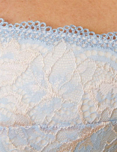 Бюстгальтер балконет пуш-ап Gorteks MANILA B1 P-UP, Цвет: светло-голубой, Размеры: 65E, изображение 4