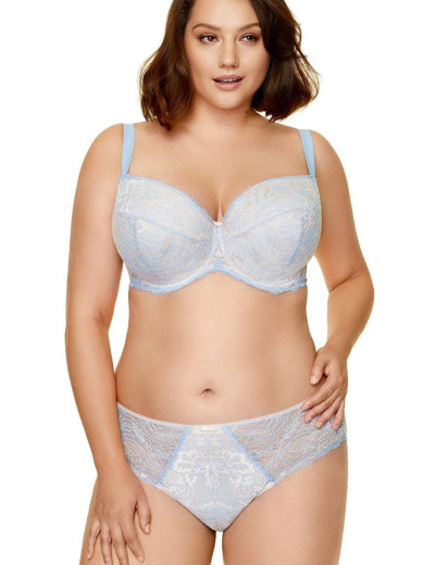 Бюстгальтер балконет Gorteks MANILA B4 U, Цвет: светло-голубой, Размеры: 85F, изображение 6