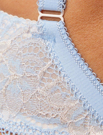 Бюстгальтер балконет Gorteks MANILA B4 U, Цвет: светло-голубой, Размеры: 85F, изображение 5