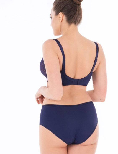 Бюстгальтер балконет мягкий Honey H40-21-L синий сапфир, Цвет: синий сапфир, Размеры: 80C, изображение 5 Бюстгальтер балконет мягкий Honey H40-21-L синий сапфир, Цвет: синий сапфир, Размеры: 80C, изображение 5