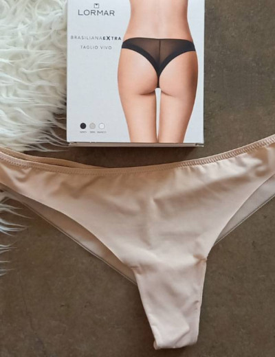 Трусы бразилиана Lormar Brasiliana EXTRA nudo, Цвет: nudo (телесный), Размеры: M, изображение 6