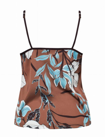 Пижама атласная Nipplex HELADIA PAJAMAS, Цвет: шоколад, Размеры: L, изображение 4