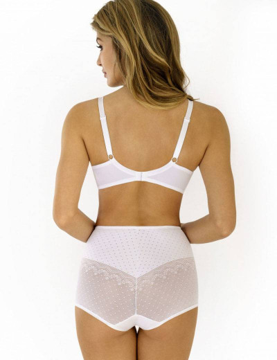 Трусы слипы высокие Rosme DIVINE 643436 белый, Цвет: белый, Размеры: 2XL, изображение 2