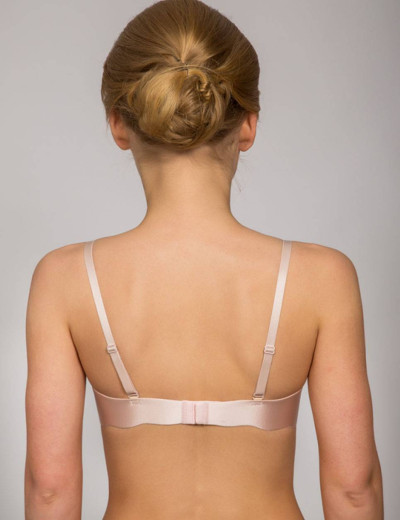 Бесшовный бюстгальтер балконет Rosme SEAMLESS 628412 фраппе, Цвет: фраппе, Размеры: 75C, изображение 2