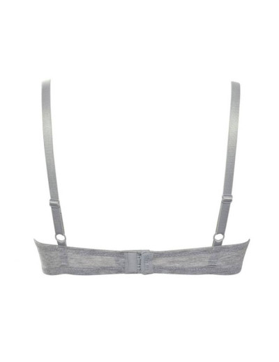 Бюстгальтер мягкий хлопковый Sielei NATURAL COTTON 1442 grigio melange, Цвет: grigio melange, Размеры: 80C, изображение 3