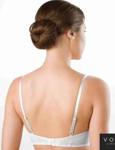 Бюстгальтер балконет с гелевым пуш-ап VOVA PATRICE V42733 белый, Цвет: белый, Размеры: 85C, изображение 2