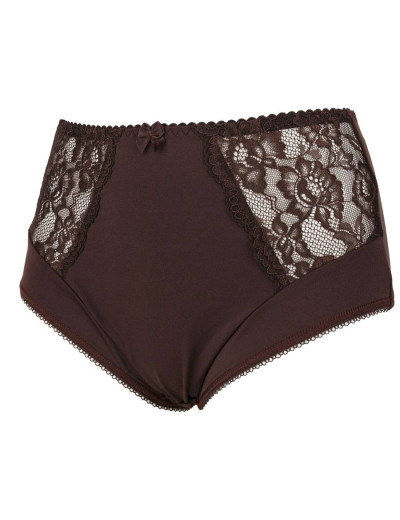 Высокие трусы слипы Elli 621 шоколад, Цвет: шоколад, Размеры: L, изображение 3 Высокие трусы слипы Elli 621 шоколад, Цвет: шоколад, Размеры: L, изображение 3