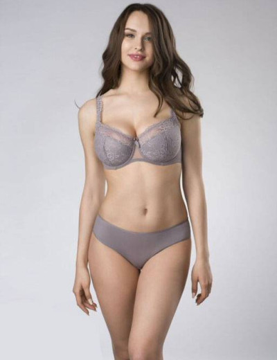 Трусы слипы Honey H37-17-K серый жемчуг, Цвет: серый жемчуг, Размеры: M, изображение 3