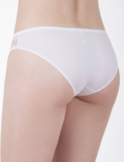 Трусы слипы низкие Lina A 4850 белый, Цвет: белый, Размеры: L, изображение 2