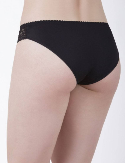 Трусы слипы низкие Lina A 4950 черный, Цвет: черный, Размеры: L, изображение 2