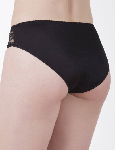 Трусы слипы Lina A 4960 черный, Цвет: черный, Размеры: S, изображение 3