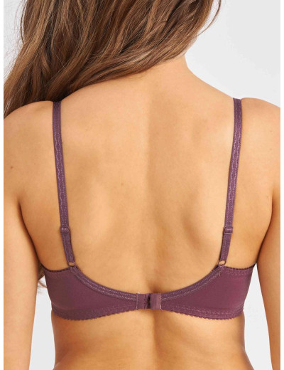 Бюстгальтер с мягкими кружевными чашками Lina A 6010 крокус, Цвет: крокус, Размеры: 85B, изображение 4