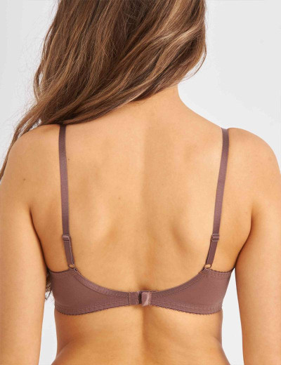 Бюстгальтер с мягкими кружевными чашками Lina A 6010 перец, Цвет: перец, Размеры: 75G, изображение 2