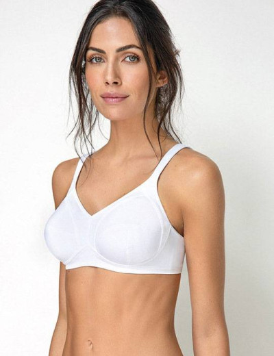 Бюстгальтер мягкий без косточек Sielei PLUS 2548, Цвета: nero, Размеры: 80D, изображение 4