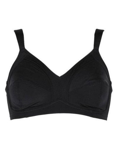 Бюстгальтер мягкий без косточек Sielei PLUS 2548, Цвета: nero, Размеры: 80D, изображение 9