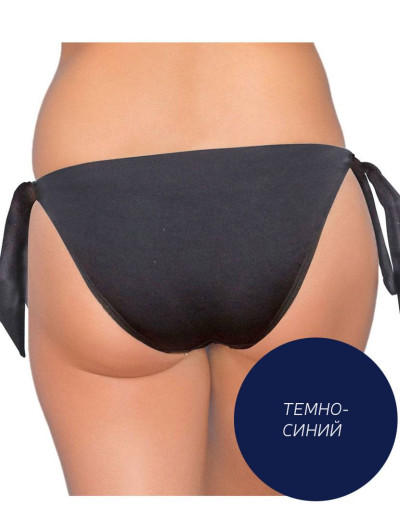 Плавки женские с галстучными завязками Akcent M002 темно-синий, Цвет: темно-синий, Размеры: S, изображение 2