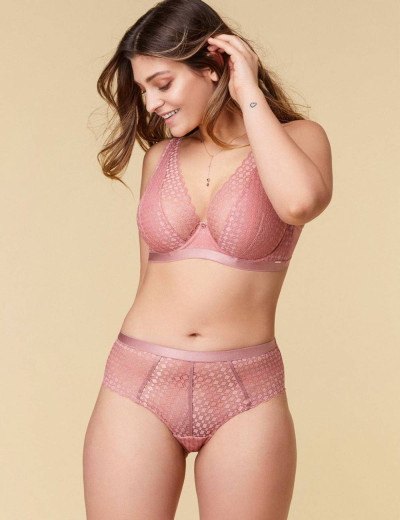 Бюстгальтер бралетт мягкий Alles BERRY M BRALETTE, Цвет: коралл, Размеры: 65E, изображение 2