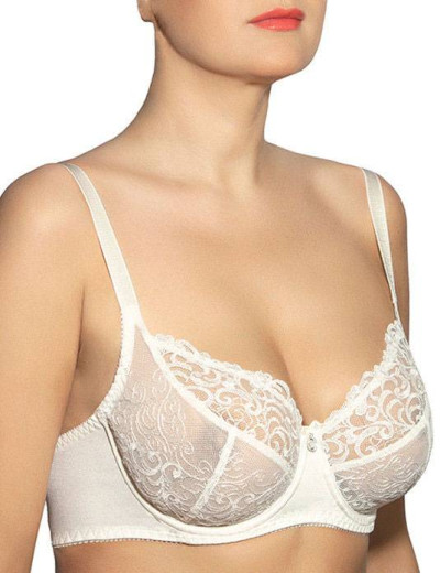 Бюстгальтер мягкий Fluide VINTAGE 2012 молоко, Цвет: молоко, Размеры: 90E, изображение 2