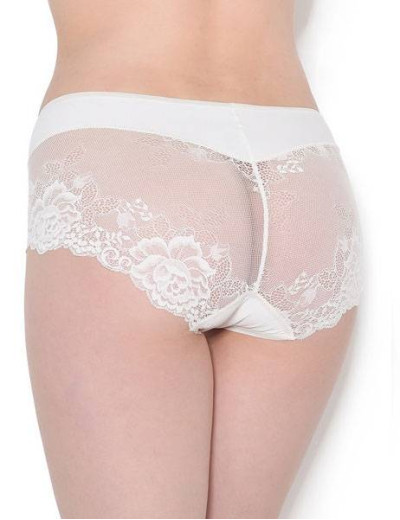 Высокие трусы слипы с танга эффектом Janira CAREY GRETA 1031447 blanco, Цвет: blanco (белый), Размеры: XL, изображение 2