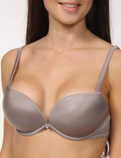 Бюстгальтер супер пуш-ап воздушно-гелевый Lormar DOUBLE corteccia, Цвет: corteccia (кофе), Размеры: 80B, изображение 3 Бюстгальтер супер пуш-ап воздушно-гелевый Lormar DOUBLE corteccia, Цвет: corteccia (кофе), Размеры: 80B, изображение 3
