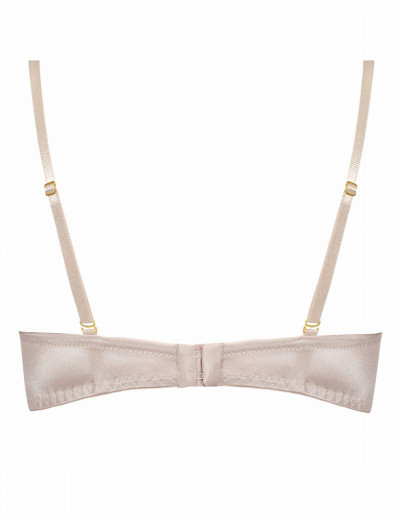 Формованный бюстгальтер балконет пуш-ап Nipplex GALINA P-UP, Цвет: мокка, Размеры: 65E, изображение 6