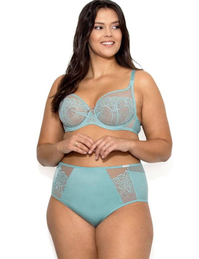 Трусы слипы высокие Nipplex LIVIA CLASSIC бирюза, Цвет: бирюза, Размеры: M, изображение 2