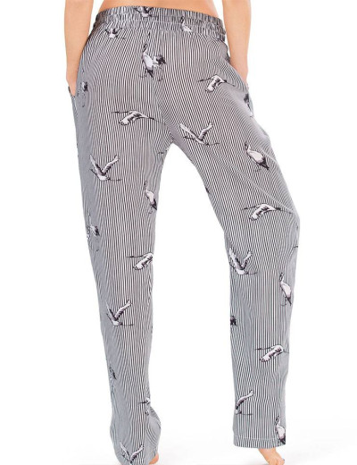 Брюки свободного кроя Opium NOEMI (S), Цвет: серый/черный/белый, Размеры: S, изображение 2