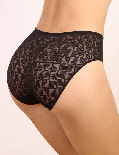 Трусы слипы Orhideja 704-371, Цвет: черный/пион, Размеры: 2XL, изображение 2