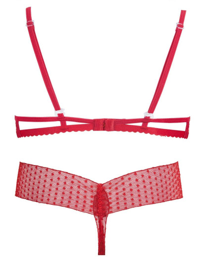 Откровенный комплект Anais AFRODITA, Цвет: красный, Размеры: 2XL, изображение 4