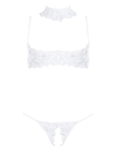 Откровенный комплект Anais HOPE SET, Цвета: белый, Размеры: M, изображение 4