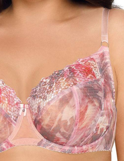 Бюстгальтер мягкий с подкроем Ava PINK PLUMERIA 1940 M, Цвет: розовый микс, Размеры: 75D, изображение 2