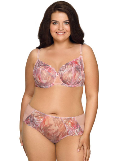 Бюстгальтер мягкий с подкроем Ava PINK PLUMERIA 1940 M, Цвет: розовый микс, Размеры: 75D, изображение 3