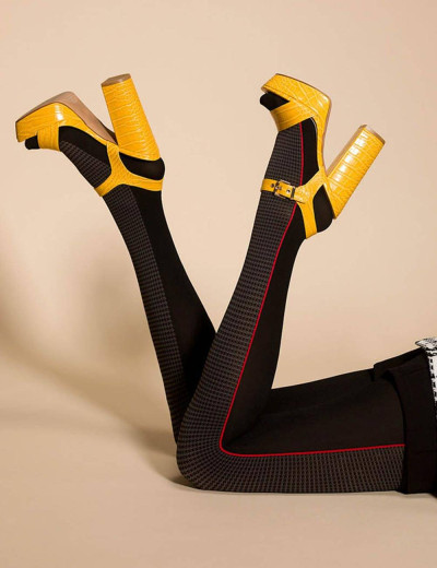 Оригинальные колготки Gabriella 293 LOTTA nero/smoky, Цвет: черный, Размеры: 2, изображение 2