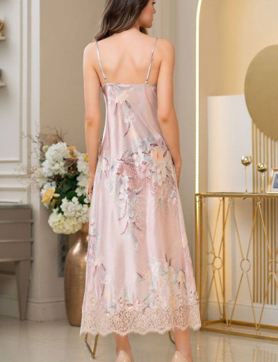 Длинная сорочка из шелка Mia-Amore MILINDA 3728, Цвет: жемчужно-розовый, Размеры: M, изображение 2 Длинная сорочка из шелка Mia-Amore MILINDA 3728, Цвет: жемчужно-розовый, Размеры: M, изображение 2