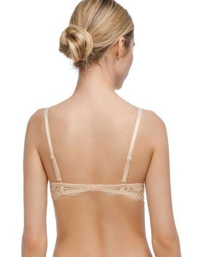 Бюстгальтер с гелевым пуш-ап Mioocchi MADLEN 7730 cipria, Цвет: cipria (пудровый), Размеры: 75C, изображение 2