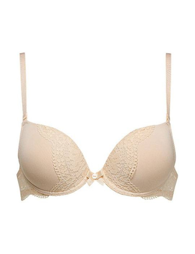 Бюстгальтер с гелевым пуш-ап Mioocchi MADLEN 7730 cipria, Цвет: cipria (пудровый), Размеры: 75C, изображение 3