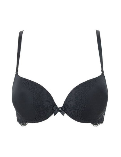 Бюстгальтер с гелевым пуш-ап Mioocchi MADLEN 7730 nero, Цвет: nero (черный), Размеры: 80C, изображение 4