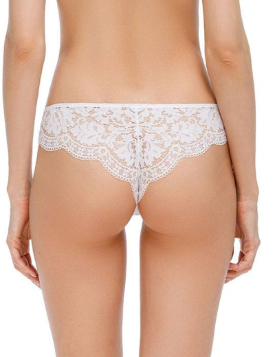 Трусы бразилиана Mioocchi MADLEN 7830 bianco, Цвет: bianco (белый), Размеры: XL, изображение 2