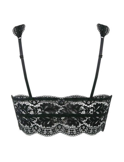 Топ-бралетт со съемными вкладышами Mioocchi MADLEN 7734 nero, Цвет: nero, Размеры: S, изображение 7