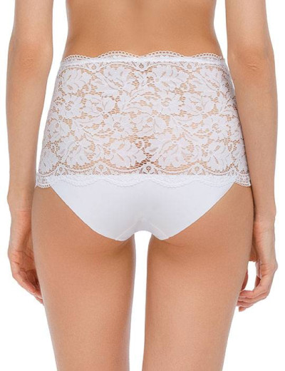 Высокие трусы слипы Mioocchi MADLEN 7833 bianco, Цвет: bianco (белый), Размеры: 2XL, изображение 2