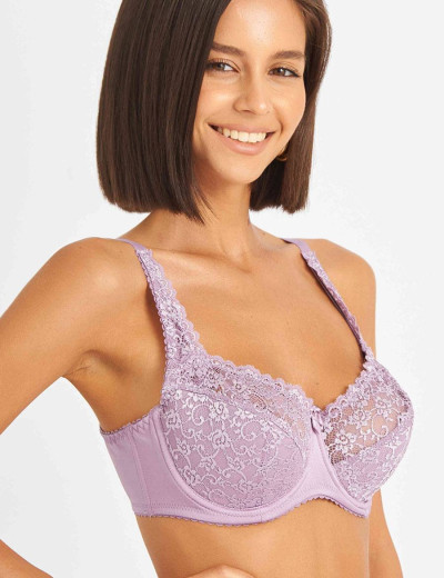 Бюстгальтер полумягкий Simona M 900 туман, Цвет: туман, Размеры: 75E, изображение 5