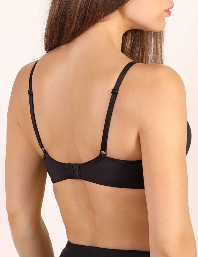 Бюстгальтер бесшовный без косточек Orhideja 565-000 черный, Цвет: черный, Размеры: 75C, изображение 2