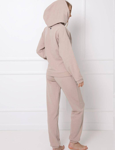 Теплый домашний комплект Aruelle KENNY BEIGE, Цвет: бежевый, Размеры: XS, изображение 3