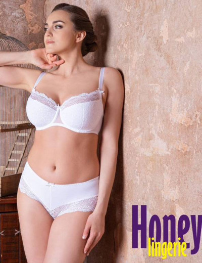 Бюстгальтер балконет Honey H05-14-L белый, Цвет: белый, Размеры: 90C, изображение 6