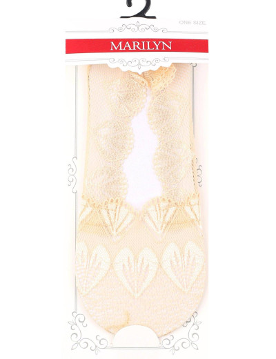 Подследники кружевные Marilyn STOPKI ZAKARD U22 бежевый, Цвет: бежевый, Размеры: UN, изображение 2
